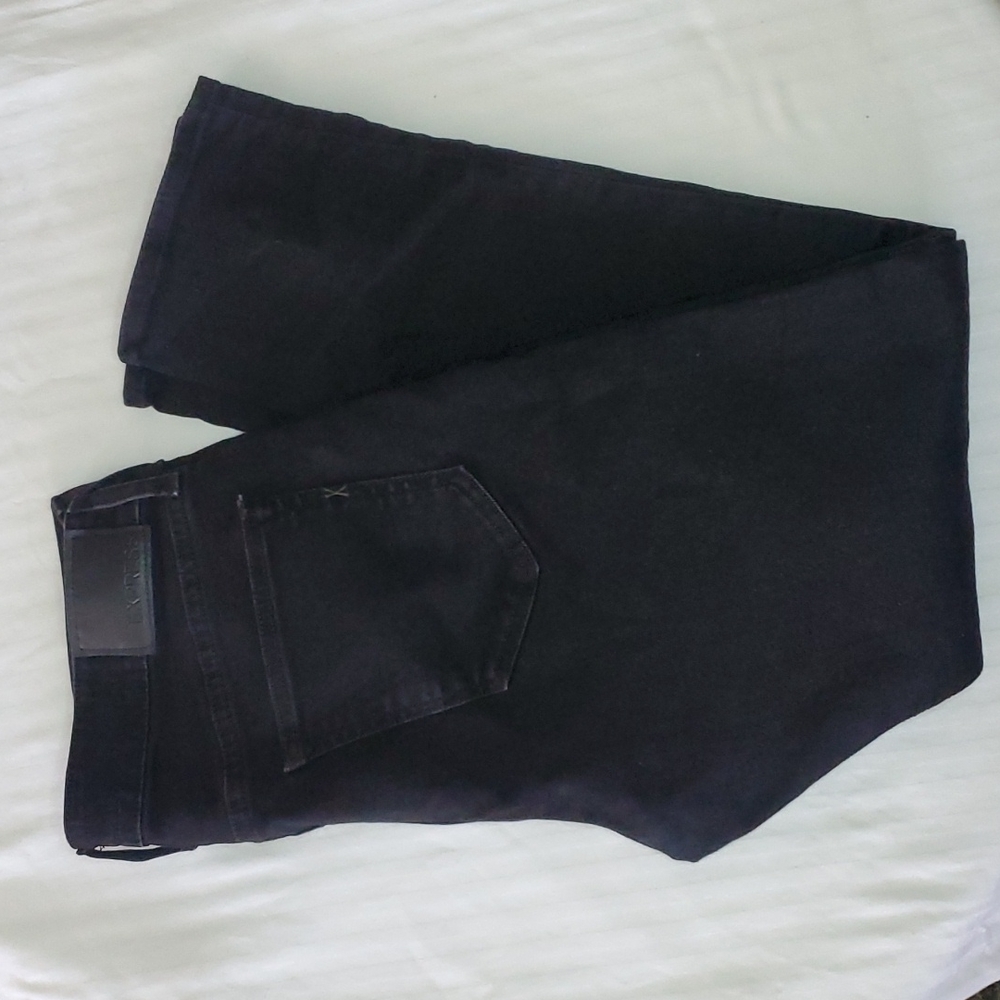 Mens express slim black jeans 34x30
